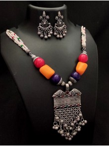 Oxidized Jewelry Set